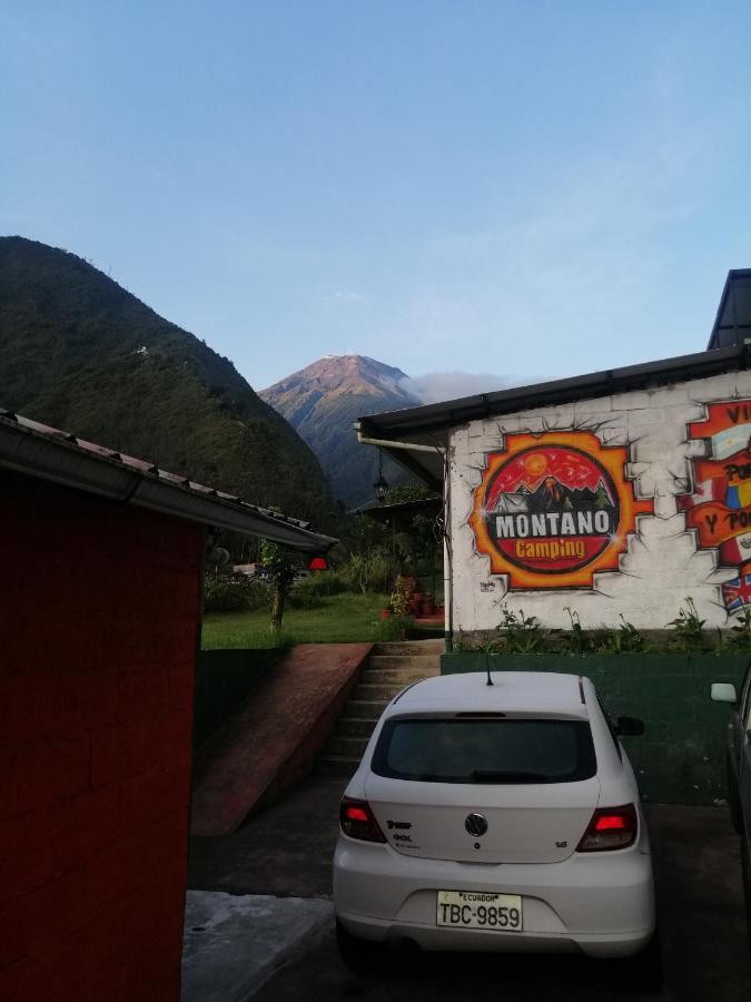 Montano Camping & Hostel Baños Dış mekan fotoğraf